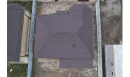 Ламинированная черепица Серия Dragon Premium, зрелый каштан