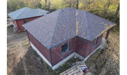 Ламинированная черепица Серия Dragon Premium, слива