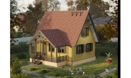 Сайдинг Premium, Корабельный брус, карамель