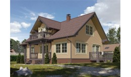 Сайдинг Premium, Корабельный брус, карамель