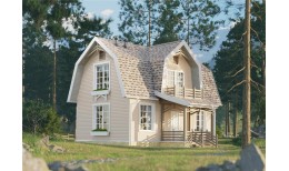 Сайдинг Premium, Корабельный брус, персик