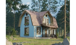 Сайдинг Premium, Корабельный брус, слива