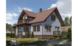 Сайдинг Premium, Корабельный брус, слива