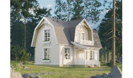 Сайдинг Premium, Корабельный брус, сливки