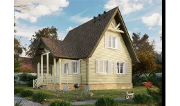 Сайдинг LUX под дерево, Блок-Хаус, рябина