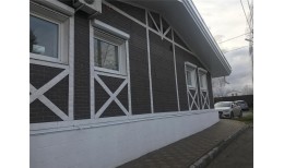 Фасадная панель Berg, коричневый