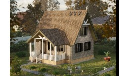 Фасадная панель Burg, земляной