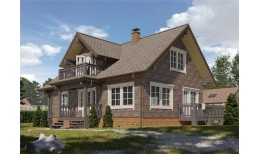 Фасадная панель Burg, земляной