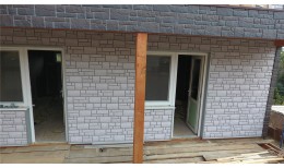 Фасадная панель Burg, платиновый