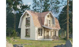 Фасадная панель Burg, пшеничный