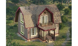 Фасадная панель Burg, тёмный