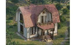 Фасадная панель Stein, антрацит