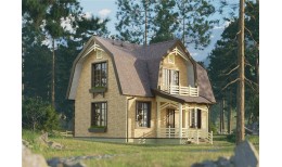 Фасадная панель Stein, осенний лес