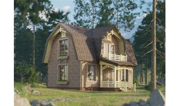 Фасадная панель Stein, тёмный орех