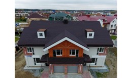 Гибкая черепица Premium, Генуя, Какао