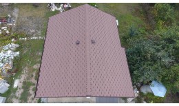 Гибкая черепица Standard, Сота, Красный