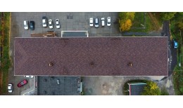 Гибкая черепица Standard, Тетрис, Коричневый