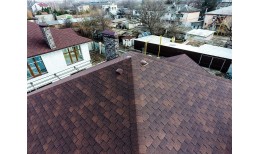 Гибкая черепица Standard, Крона, Коричневый