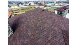 Гибкая черепица Standard, Крона, Коричневый