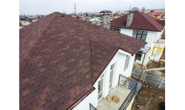 Гибкая черепица Standard, Крона, Коричневый