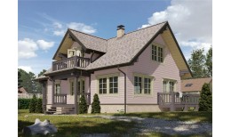 Сайдинг Premium, Брус, крем-брюле