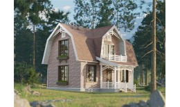 Софит Lux, T4 с центральной перфорацией, канадская береза