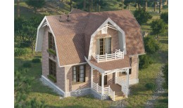 Софит Lux, T4 с центральной перфорацией, канадская береза
