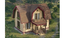 Ламинированная черепица Серия Dragon Standard, тёмно-коричневый