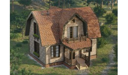 Ламинированная черепица Серия Dragon Standard, светло-коричневый