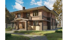 Фасадная плитка PREMIUM, BRICK, клубника