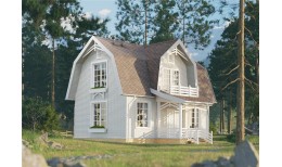 Фасадная панель Флемиш, белый