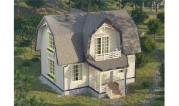 Гибкая черепица Eurasia, Шестигранник, Серый