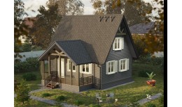 Гибкая черепица Eurasia, Шестигранник, Серый