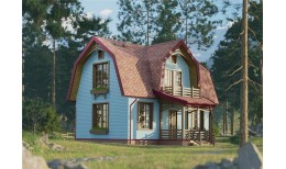 Гибкая черепица Eurasia, Шестигранник, Красный