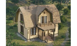 Гибкая черепица Eurasia, Шестигранник, Коричневый