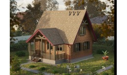 Гибкая черепица Eurasia, Шестигранник, Коричневый