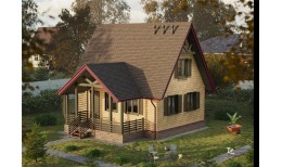 Гибкая черепица Eurasia, Лабиринт, Коричневый