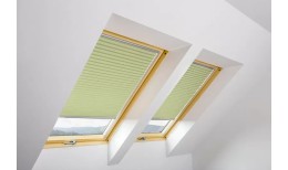 Плиссированная штора APS New Line для мансардных окон FAKRO