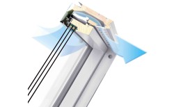 Деревянное мансардное окно FTU-V U5