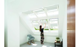 Плиссированная штора APF BlackOut New Line для мансардных окон FAKRO