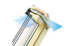 Деревянное мансардное окно FTS-V U4