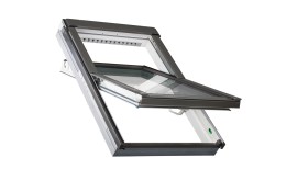 Мансардное окно с комбинированной системой открывания PPP-V U3 preSelect Max