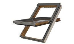 Пластиковое мансардное окно PTP-V/GO U3