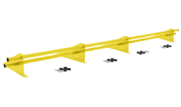 Снегозадержатель трубчатый универсальный Optima плюс RAL 1018 3м