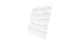 Профнастил C8A 0,4 PE с пленкой RAL 9003 сигнальный белый