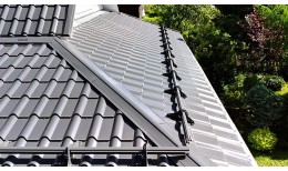 Снегозадержатель NEW трубчатый Grand Line RAL 7024 3м