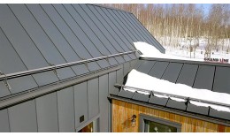 Снегозадержатель NEW трубчатый Grand Line RAL 7024 3м