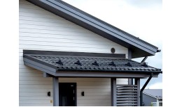 Снегозадержатель NEW трубчатый Grand Line RAL 7024 3м