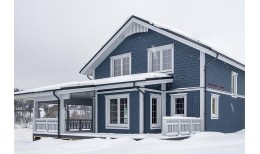 Заглушка торцевая универсальная Grand Line 125 мм RAL 7024 мокрый асфальт