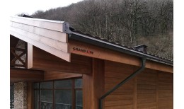 Труба круглая Grand Line 100 мм 3 м RR 32 темно-коричневый